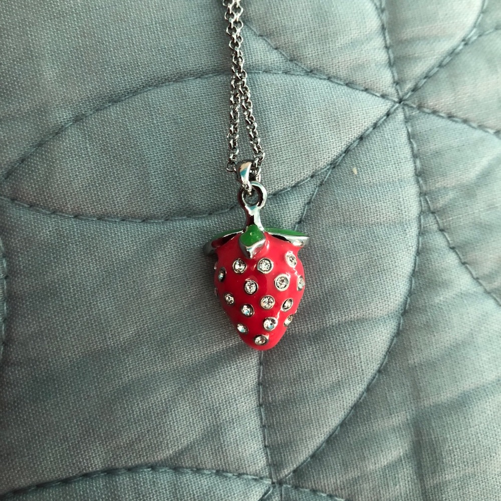 Super Cute Strawberry necklace from Lia Sophia!